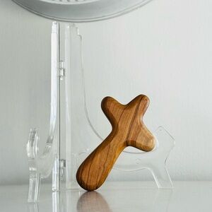 2.5” Olive Wood Comfort Crosses from Bethlehem Israel
